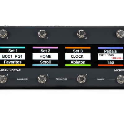 Morningstar Engineering MC8 PRO MIDI Foot Controller image 1