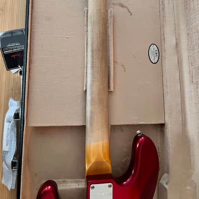 Fender Custom Shop LIMITED Edition '62 P Bass Relic- Aged Candy Apple Red 2025 STUNNING!!  PLEK & Hipshot UPgrade RARE FIND! image 7