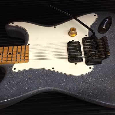 Jackson Strat type 1986 Gray Stone "Zolatone" image 5