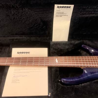 Roscoe Century Custom 5J 2015 Blueburst image 24