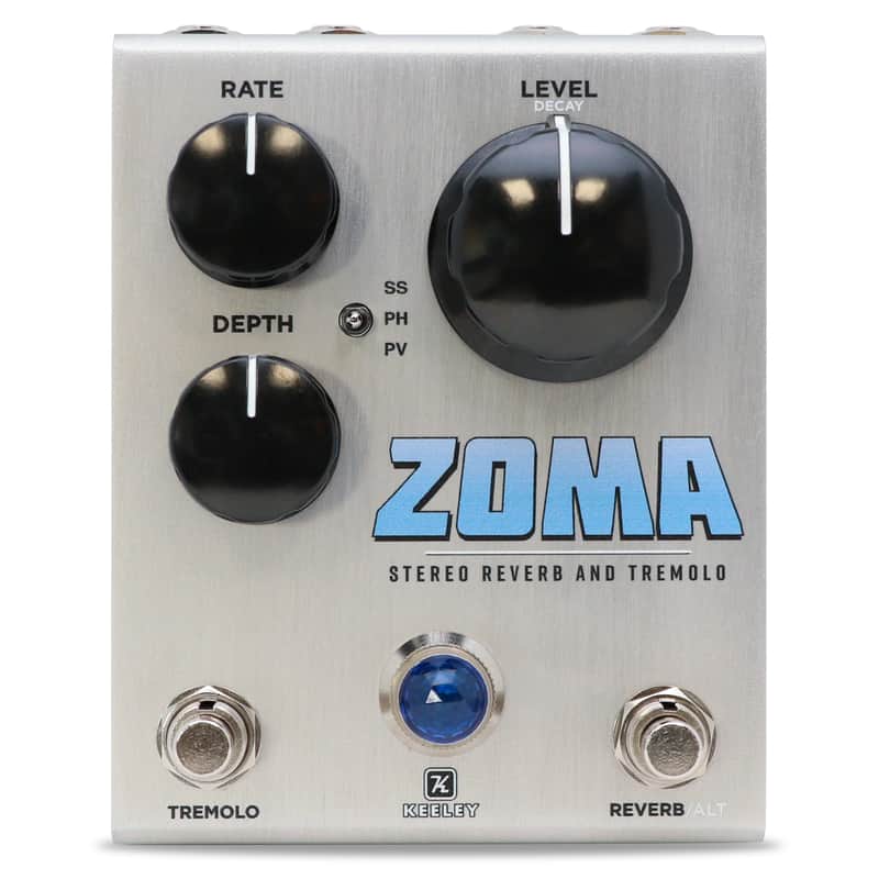 Keeley Zoma Stereo Reverb/Tremolo Pedal image 1