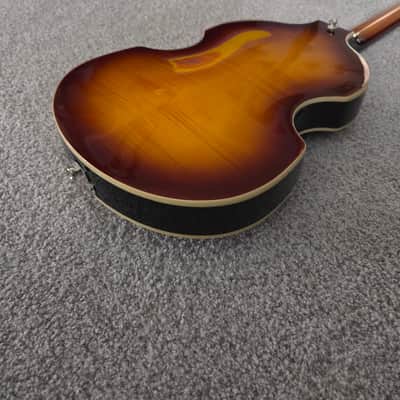 Epiphone Viola Bass with Okume Fretboard 2021 - Present - Vintage Sunburst image 9