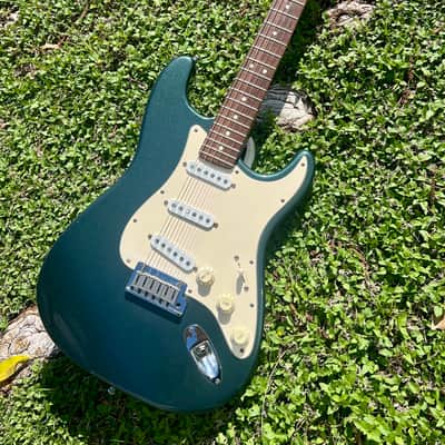 Vintage Fender American Standard Stratocaster Gunmetal Blue 1989 image 6