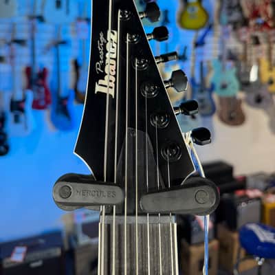 Ibanez Prestige RGR762AH 7-string Electric Guitar - Weathered Black, w/ Case, Free Plek! 870 image 4
