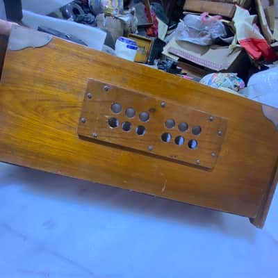 Dalsetina harmonium 45 years old, teack wood travel size image 3