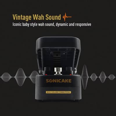 Sonicake Wah/Volume Active  2-in-1 Pedal ,price include the import duty for US buyer image 5
