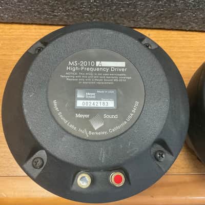 Meyer Sound MSL4 —PAIR - MS-2010A High frequency drivers image 4