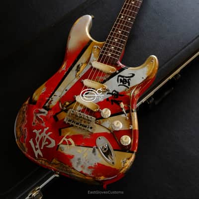 Fender Stratocaster Kamikaze Series 2nd Edition by EGC Aged heavy Relic image 1