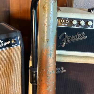 Harmony H44 Stratotone Electric Guitar w/Case -  Copper Bronze Finish (1950's) image 7