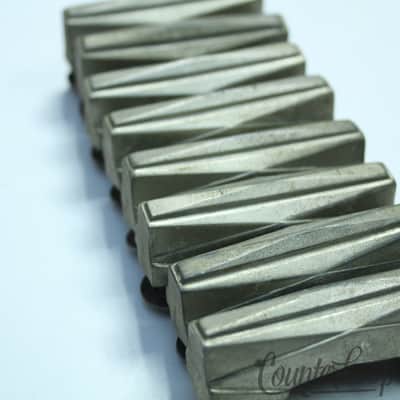 *Gretsch 8x Bass/Floor/Tom Drum Broadkaster Rocket Lugs Vintage 40s Nickel USA* image 3