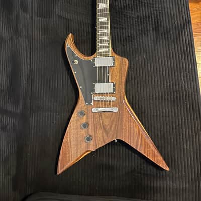 Dunable Evil Instruments Claudio Sanchez Signature The Jackhammer Left-Handed 2025 - Present Natural Walnut image 1