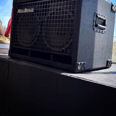 Mesa Boogie “Diesel” 2x10 Bass Cab Late 80s-90s - Black Tolex image 3