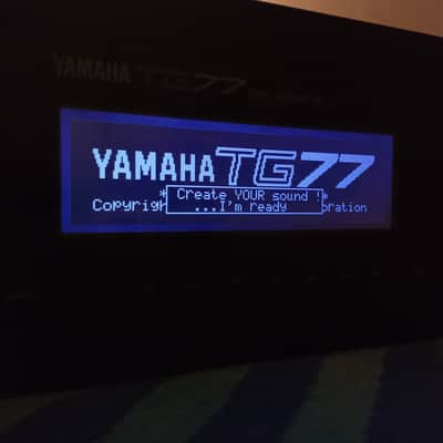 New black display for Yamaha Tg77 image 3