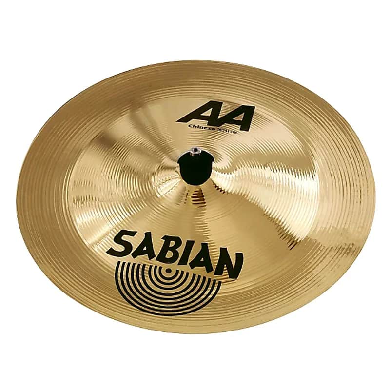 Sabian 16" AA Chinese Cymbal 2002 - 2018 image 1