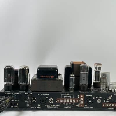 David Bogen Model Vintage K0100 Tube Amplifier image 8