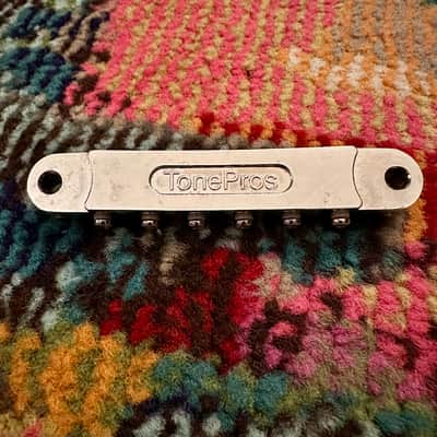 TonePros Locking Tuneomatic bridge - Nickel image 3