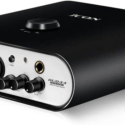 Icon ICOA-DUO44LIVE Pro Audio Duo 44 Live USB Audio Interface with Mobile Streaming Capabilities image 2