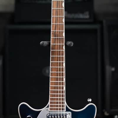 Gretsch G5232LH Electromatic Double Jet FT Left-Handed Electric Guitar - Midnight Sapphire - Demo image 5