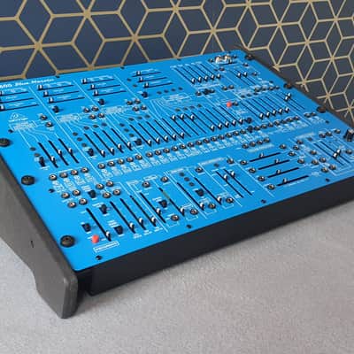 Behringer 2600 Blue Marvin Gray Meanie - Black Valchromat Dual Angle Stand from Synths And Wood image 6