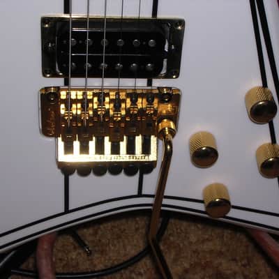 Jackson Randy Rhoads 1992 - White with Black Pinstripes image 9