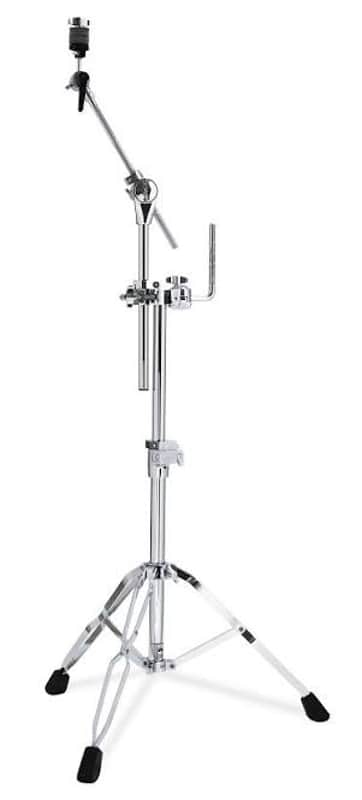 Immagine Dwdrums DW DWCP5791 5000 Series Single Tom and Cymbal Stand 2025 - Chrome - 1
