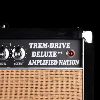 Pre-Owned Amplified Nation Trem-Drive Deluxe 50-Watt Guitar Amp Head - Black Suede image 7