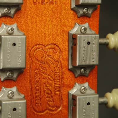 RARE 1990 Gibson Chet Atkins Tennessean Sunrise Orange stamped PROTOTYPE image 16