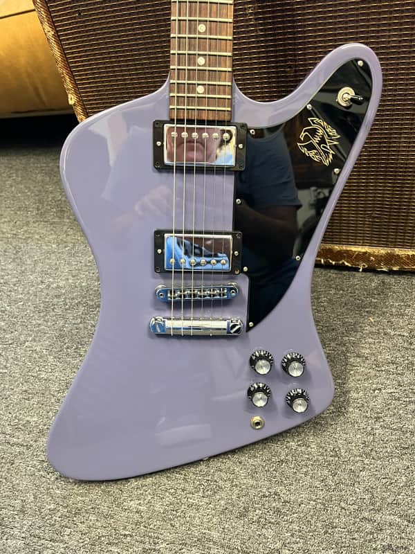 Gibson Firebird Studio 2018 - Heather Mist image 1