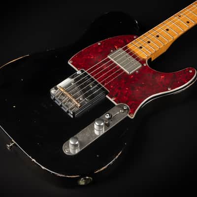 2022 Haar Trad T - Aged Black | Custom Telecaster SH Pickups Kloppmann Amber Relic 3.2kg | CoA Case image 5