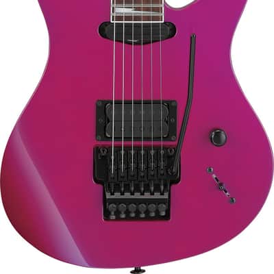 Ibanez 540PIII-PN Genesis P Electric Guitar 6-String - Purple Neon image 1
