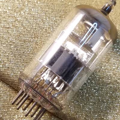 Amperex 6DJ8 tNOS AT1000 TESTED Balanced! PI Vacuum Tube Heerlen Small Halo Getter GA7 GAA GAC Bugle Boy T4bb ECC88 dual triode 1962-1968 image 8