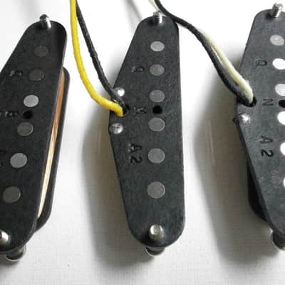 HOT Stratocaster A2 Guitar Pickups SET Custom Hand Wound Fits Fender Strat by Q pickups image 2