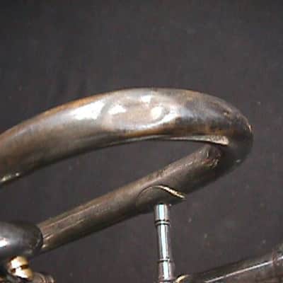 An Antique 1922 French Made 1900 Couesnon & Cie Jazz Style Trumpet in it's Original Case & Ready to Play   5 T image 8
