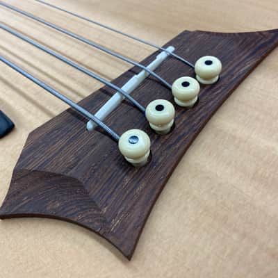 Warwick Alien Rockbass Fretless Acoustic Bass - Natural image 4