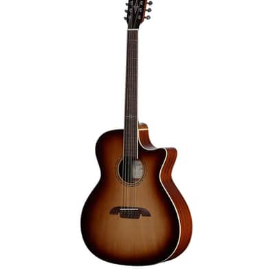 Alvarez AG60-8CESHB Grand Auditorium 8-String Acoustic Electric Guitar image 4