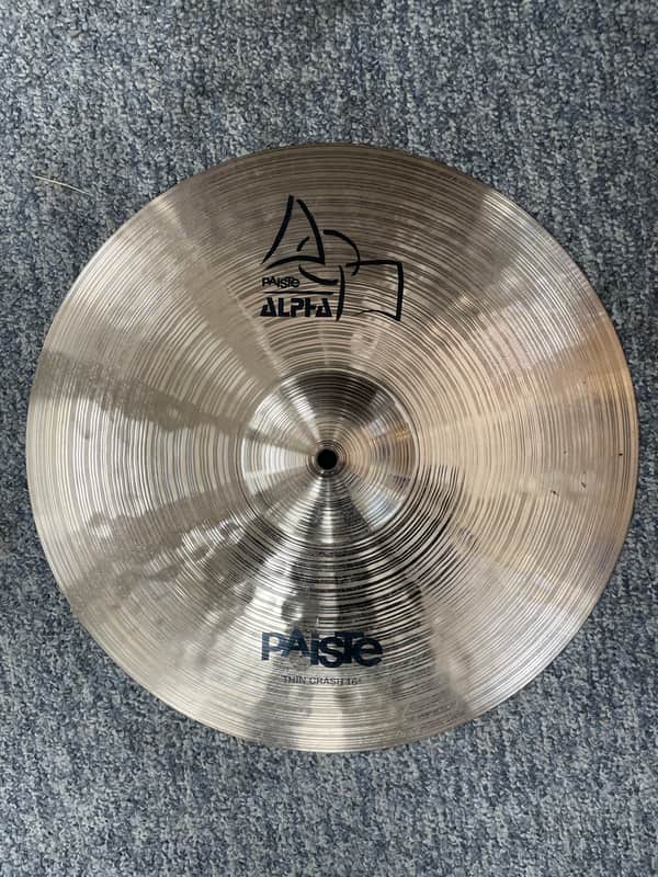 Paiste Alpha thin crash 16” used image 1