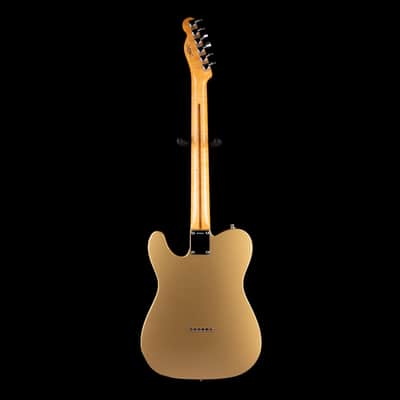 Pre Owned 2009 Fender Custom Shop Custom Deluxe Telecaster HLE Gold With OHSC image 9