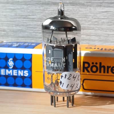 Very rare 1965 NOS NIB Siemens 12AX7 ecc83 super strong great tone !!! Best Philips Mullard substitute !. image 4