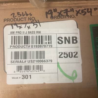 Fender American Professional II Jazz Bass RW Miami Blue 9lbs, 2oz #US210066379 J Bass USA image 11