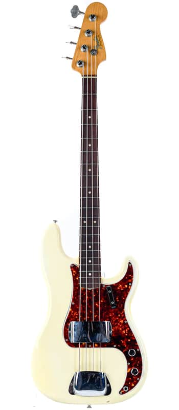 Fender Precision Bass Olympic White 1966 image 1