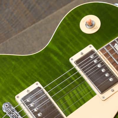 Orianthi Owned and Played and Signed! Gibson Les Paul Peace 2014 - Mellow Out Green + hard Case image 7