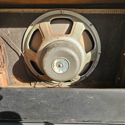 Vintage 1966 Fender 1x15 Extension Cabinet Vibroverb Pro image 14