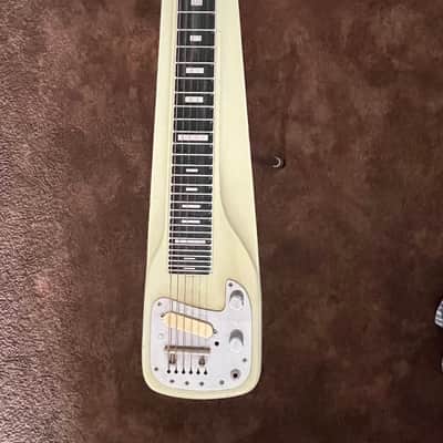 Fender "White" Student 6-String Lap Steel Guitar 1956 - 1979 - Blonde image 2