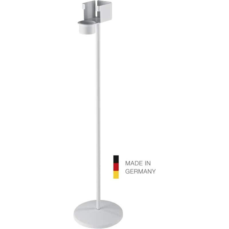 K&M Desinfektionsmittelständer 80310 – Stahlstativ Mit Klemmbügel, Abnehmbare Tropfschale, Schwarz, Höhe 102 Cm K&M Desinfektionsmittelständer 80310 – Stahlstativ Mit Klemmbügel, Abnehmbare Tropfschale, Schwarz, Höhe 102 Cm