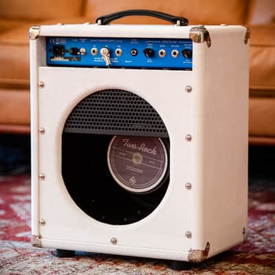 Two Rock Studio Overdrive Combo - White Suede, Blue Chassis image 8