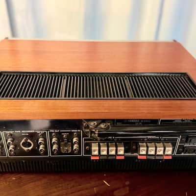 πΆβ¨ Yamaha CR-700 Vintage Receiver w/ Original Wood Case β Recap, Tuner Tested, LED Dial, Serviced/Cleaned (120V) image 8