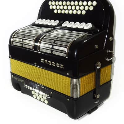 Close to New! Hohner Ouverture V Diatonic Original German Squeezebox, Button Accordion Garmon, Straps 2040, Rare Luxury Harmonica, Fantastic sound! image 6