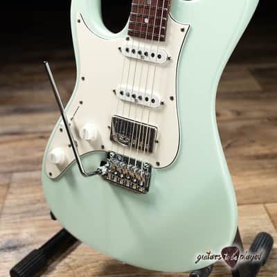 Ibanez AZ2204NWL Prestige HSS Left-Handed Guitar w/ Case – Mint Green image 3
