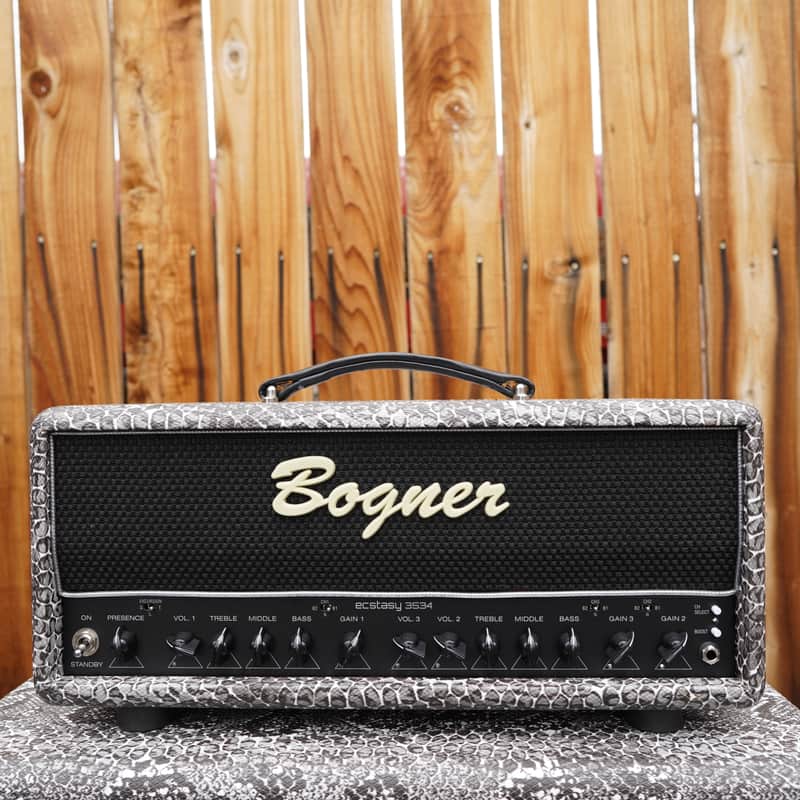 Bogner Ecstasy 3534 - Python Tolex Tube Guitar Head (2023) image 1