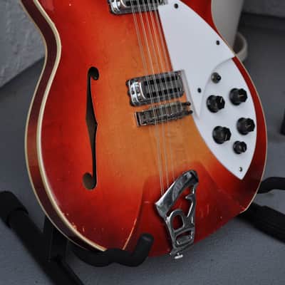 Original 1965 Rickenbacker Rose Morris Model 1993 Export 12-String Fireglo image 1